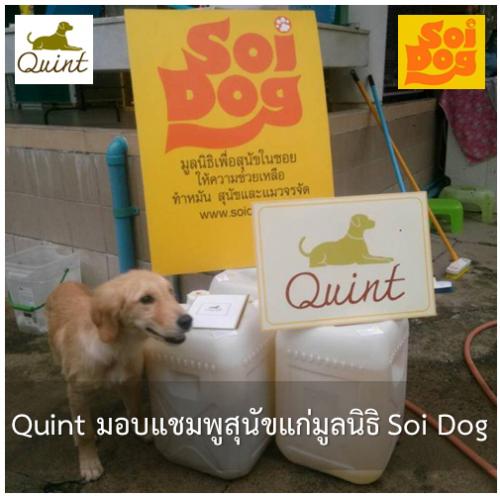 Quint ร่วมทำบุญ